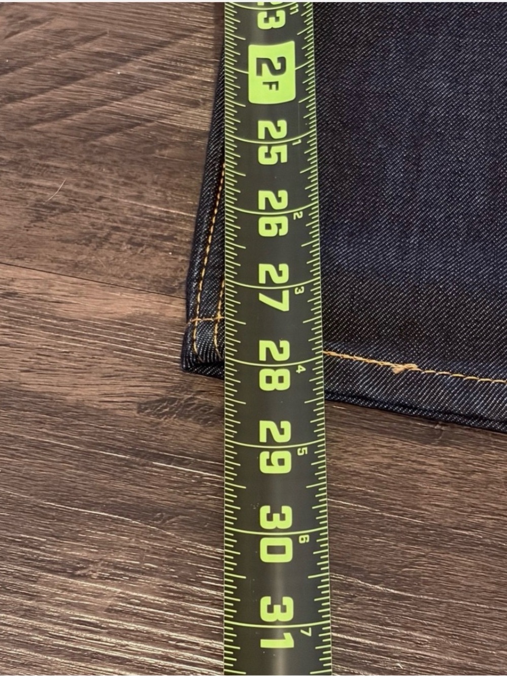 Levi's 513 Dark Wash Mens 28x30 Jeans - Picture 13 of 13
